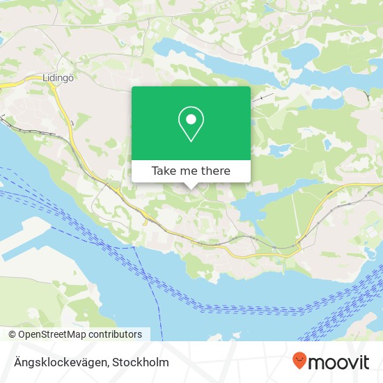 Ängsklockevägen map