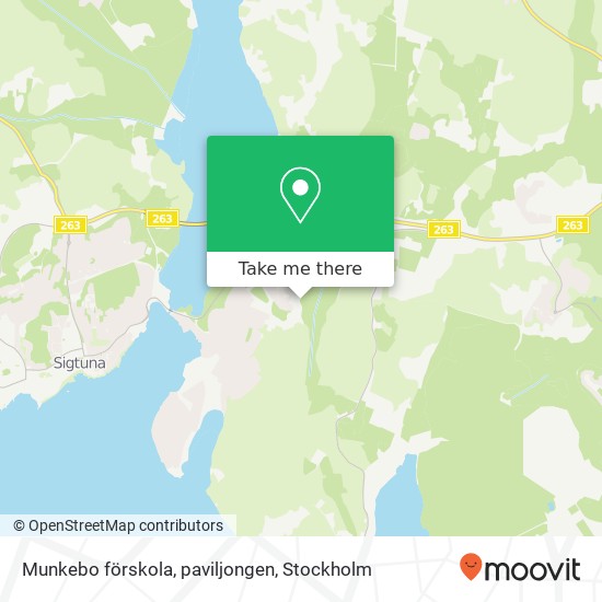 Munkebo förskola, paviljongen map