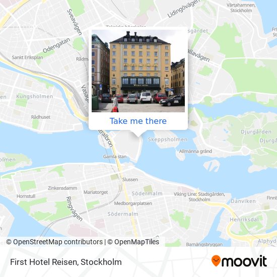 First Hotel Reisen map