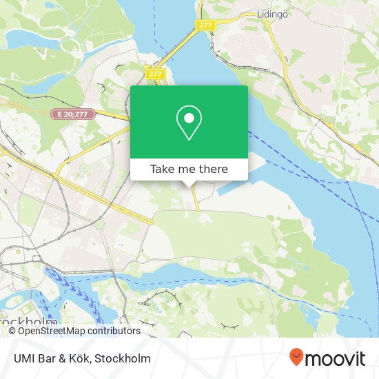 UMI Bar & Kök map