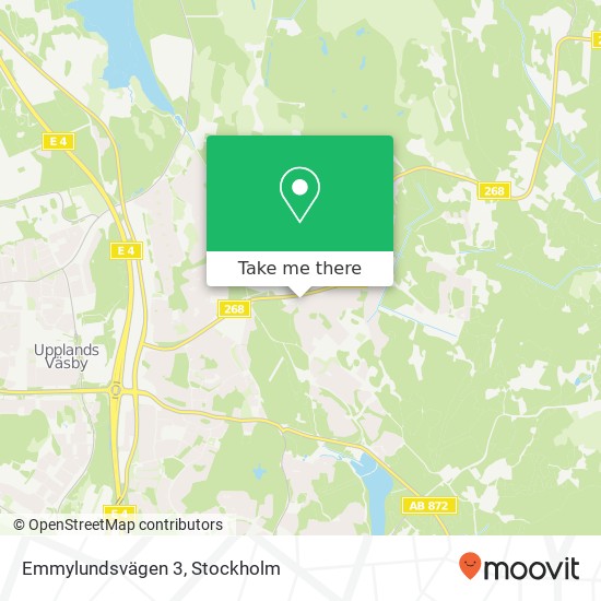 Emmylundsvägen 3 map