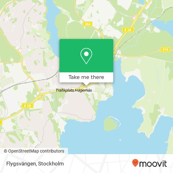 Flygsvängen map