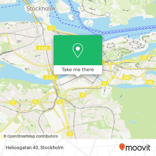 Heliosgatan 40 map