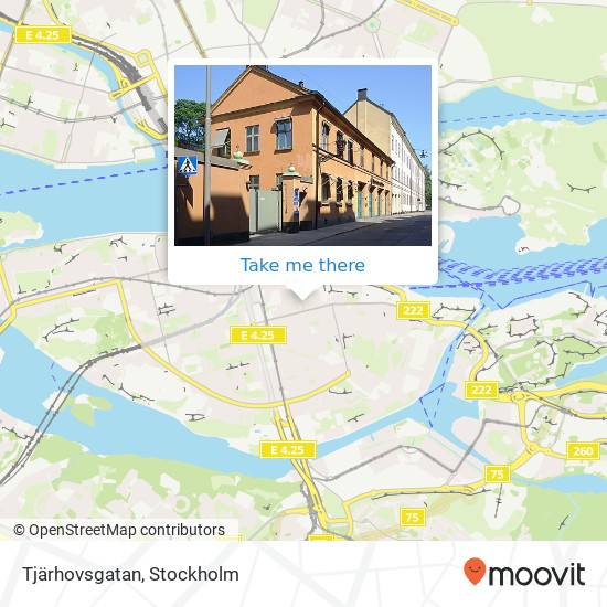 Tjärhovsgatan map