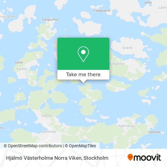 Hjälmö Västerholme Norra Viken map