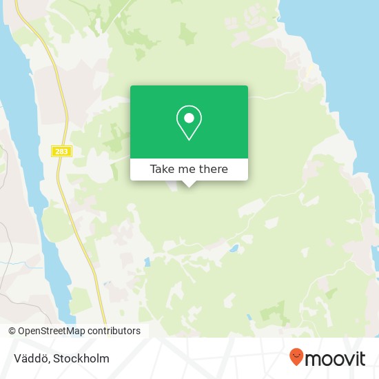 Väddö map