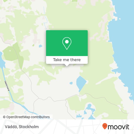 Väddö map