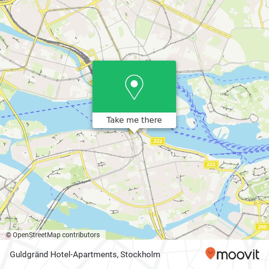 Guldgränd Hotel-Apartments map