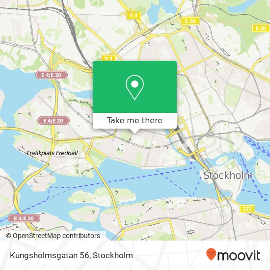 Kungsholmsgatan 56 map