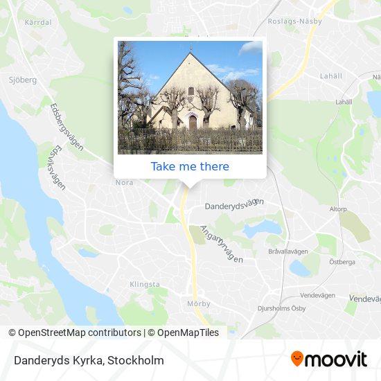 Danderyds Kyrka map