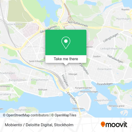 Mobiento / Deloitte Digital map