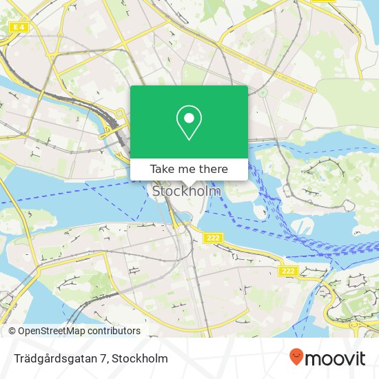 Trädgårdsgatan 7 map