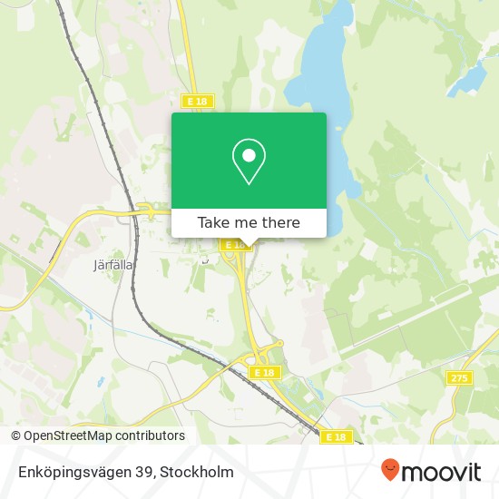 Enköpingsvägen 39 map
