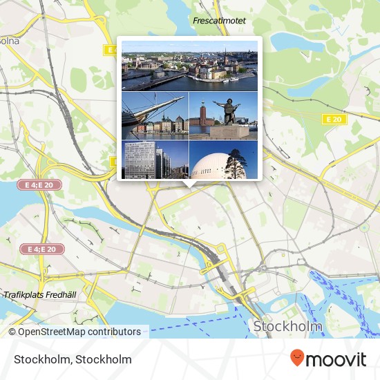 Stockholm map