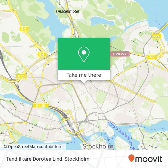 Tandläkare Dorotea Lind map