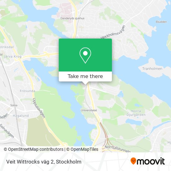 Veit Wittrocks väg 2 map