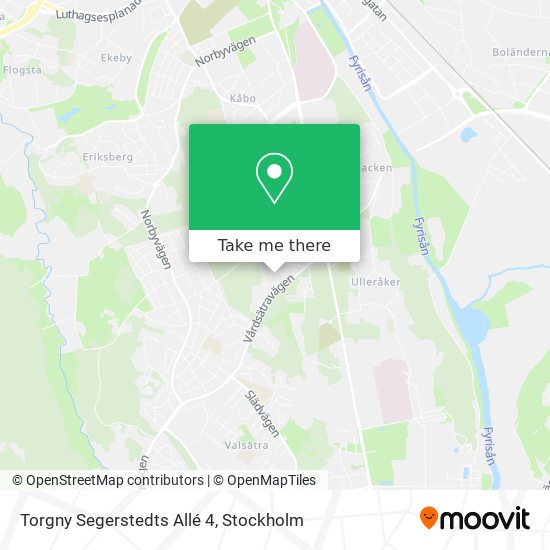 Torgny Segerstedts Allé 4 map