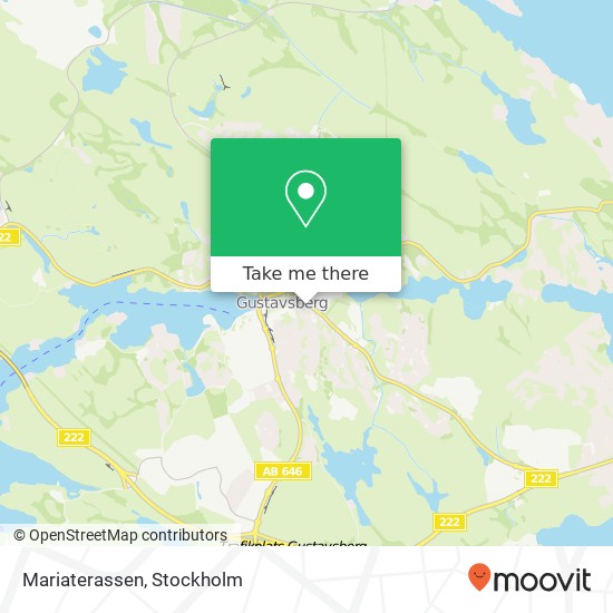 Mariaterassen map