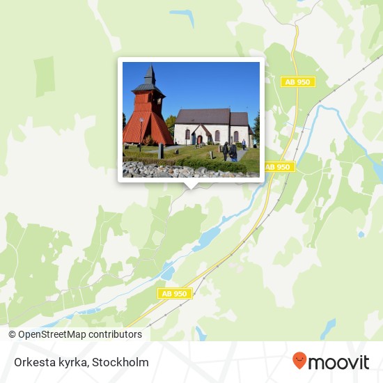 Orkesta kyrka map