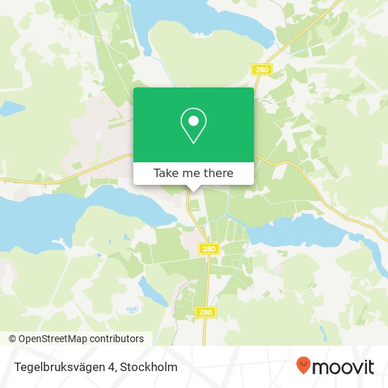 Tegelbruksvägen 4 map