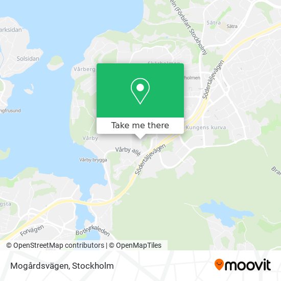 Mogårdsvägen map