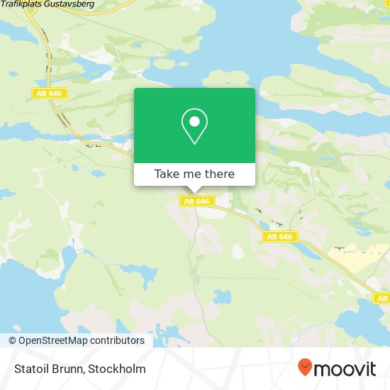 Statoil Brunn map