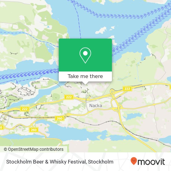 Stockholm Beer & Whisky Festival map