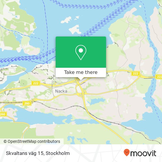 Skvaltans väg 15 map