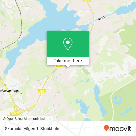 Skomakarvägen 1 map