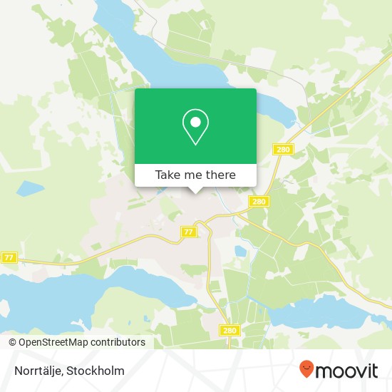 Norrtälje map