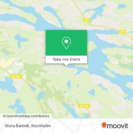 Stora Barnvik map