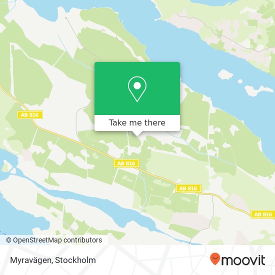 Myravägen map