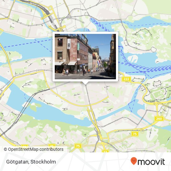 Götgatan map