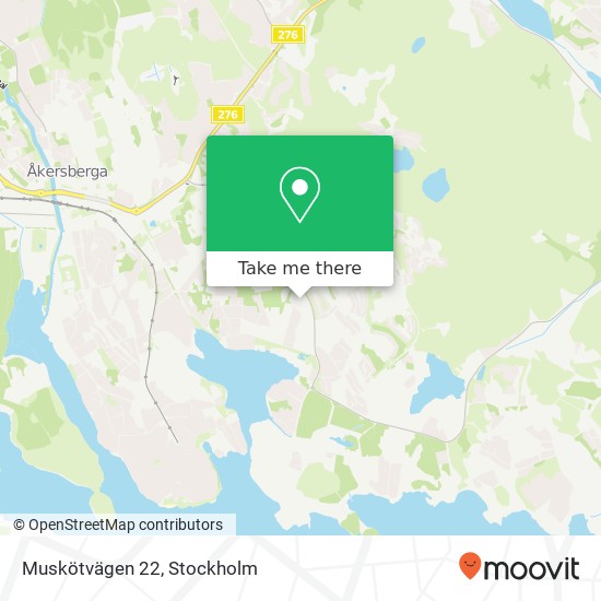 Muskötvägen 22 map