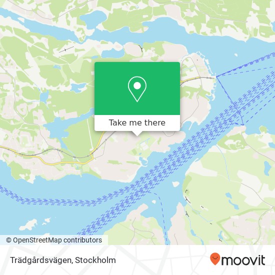 Trädgårdsvägen map