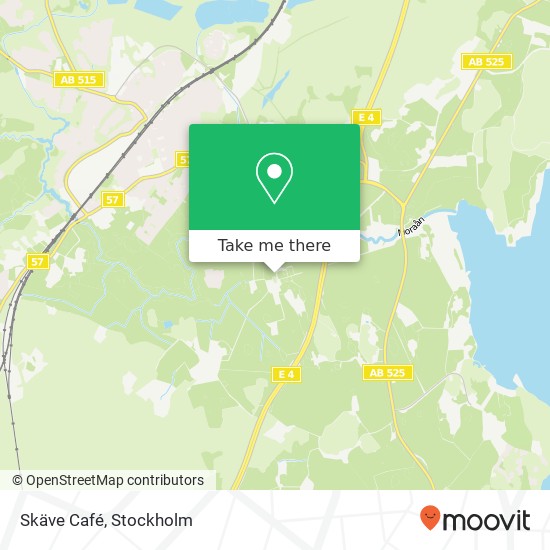 Skäve Café map