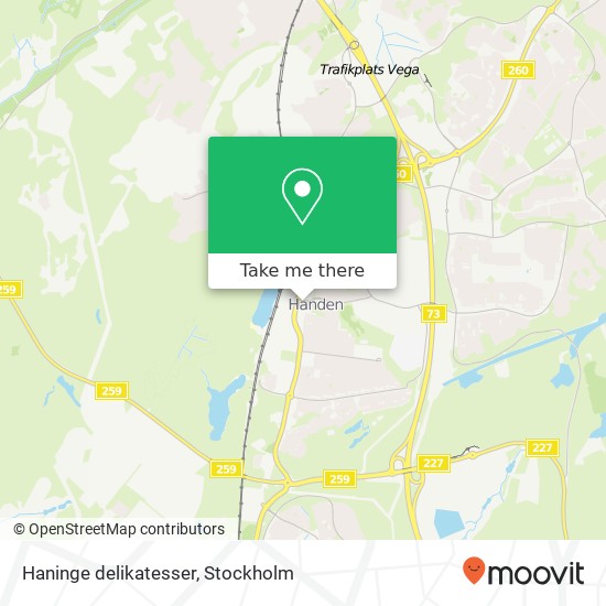 Haninge delikatesser map