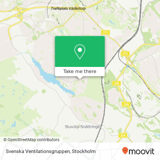 Svenska Ventilationsgruppen map