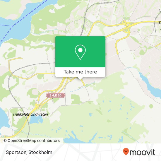 Sportson map