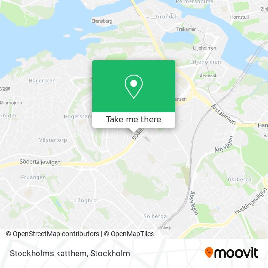 Stockholms katthem map