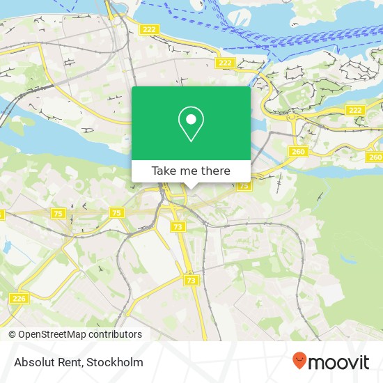 Absolut Rent map