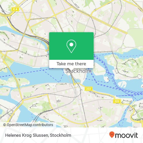 Helenes Krog Slussen map