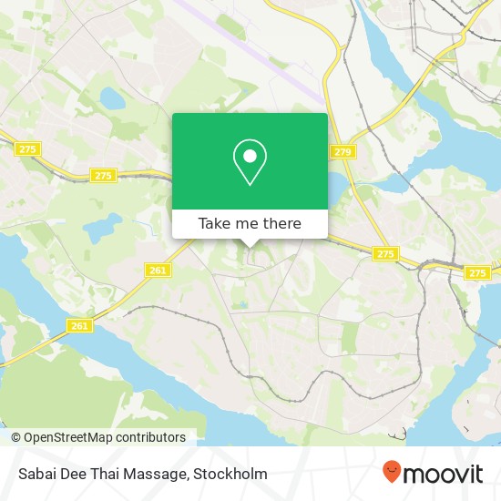 Sabai Dee Thai Massage map