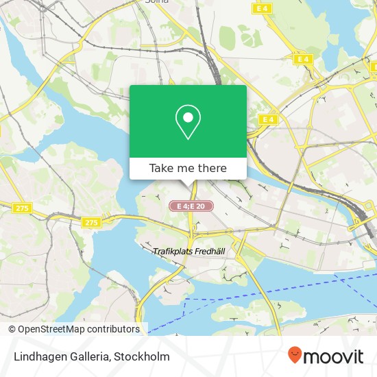 Lindhagen Galleria map