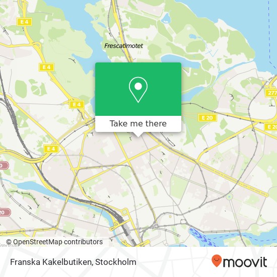 Franska Kakelbutiken map