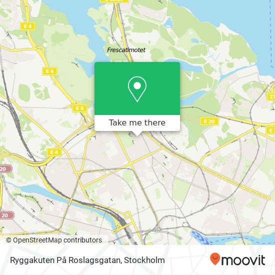 Ryggakuten På Roslagsgatan map