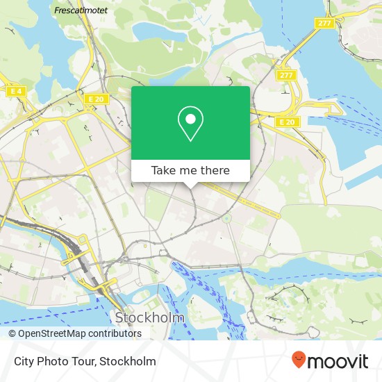 City Photo Tour map