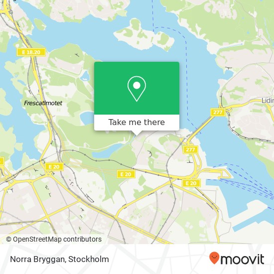 Norra Bryggan map