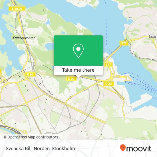 Svenska Bil i Norden map