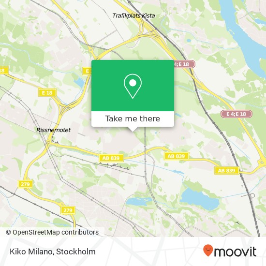 Kiko Milano map